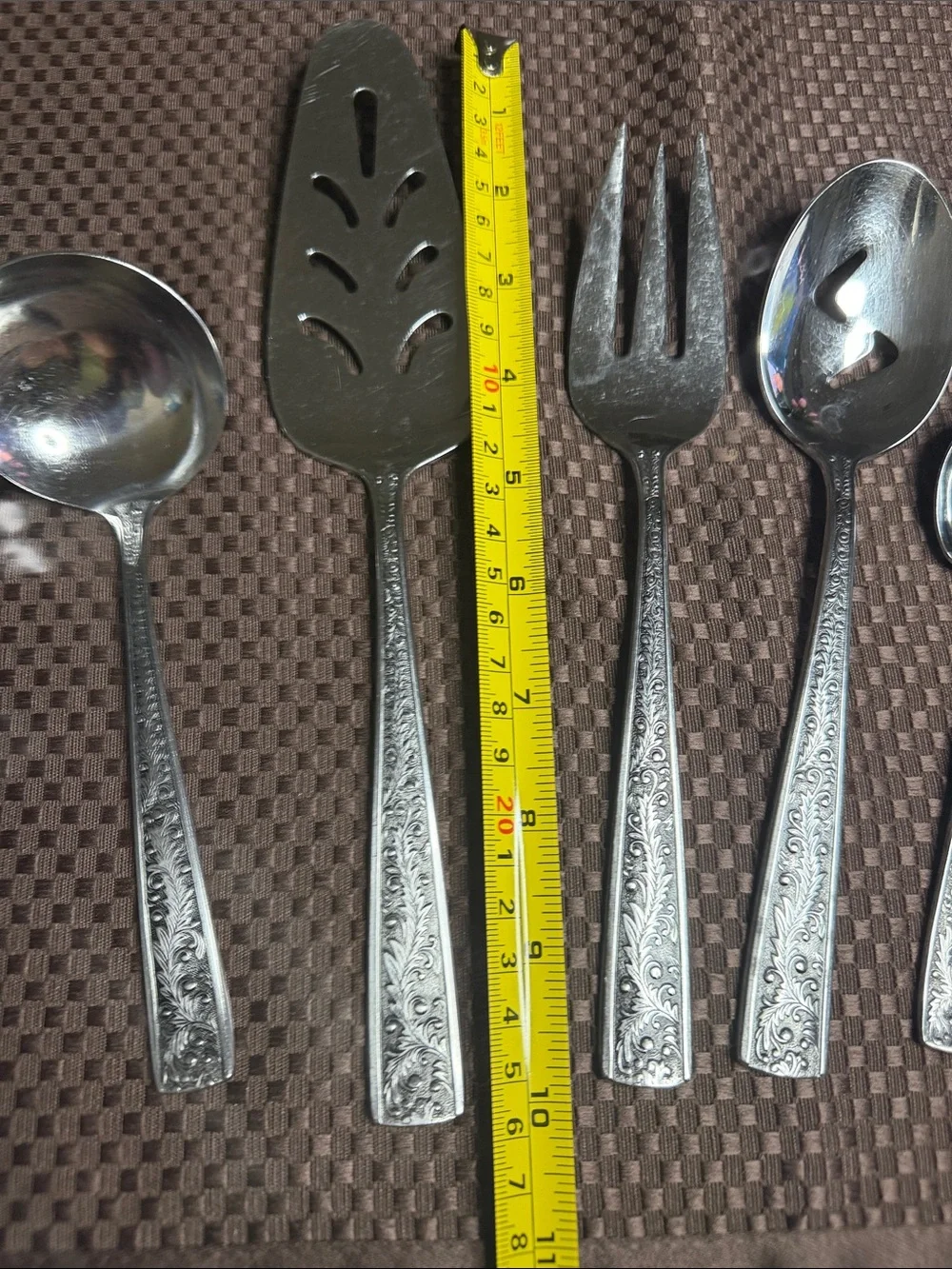 Vintage MODERN TREND LIFETIME STAINLESS JAPAN 6 serving piece set